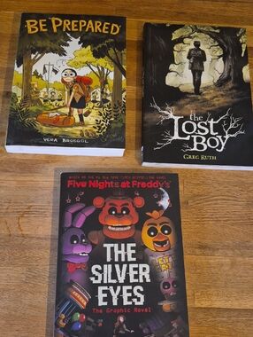 Set Of 3 Graphic Novels Young Adult Level